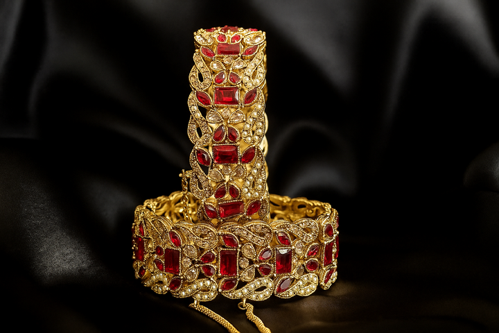 Navrattan Hoor Bangle - Hoor Jewels