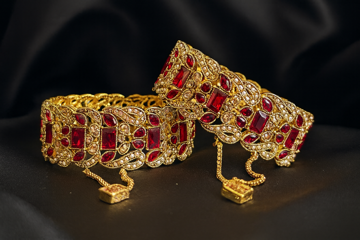 Navrattan Hoor Bangle - Hoor Jewels
