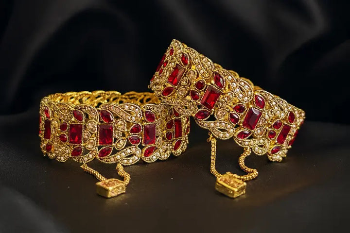 Navrattan Hoor Bangle - Hoor Jewels