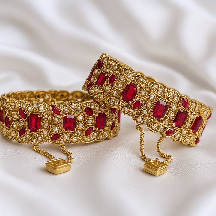 Navrattan Hoor Bangle - Hoor Jewels