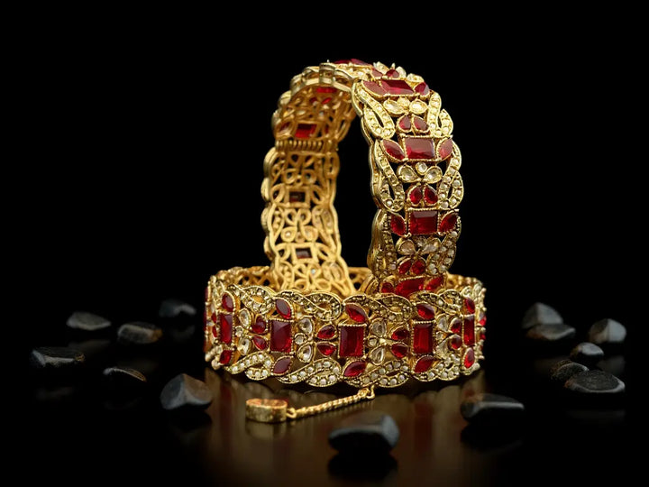 Navrattan Hoor Bangle - Hoor Jewels