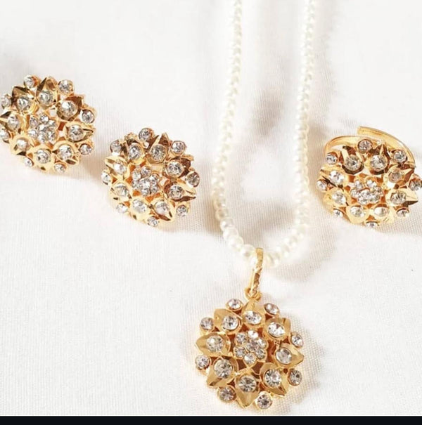 Crystal Combo Set - Hoor Jewels
