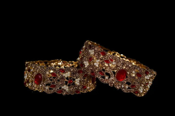 Raj Mahal Ratna Bangle - Hoor Jewels