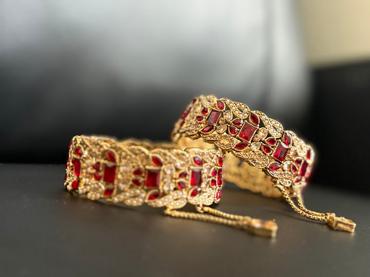 Navrattan Hoor Bangle - Hoor Jewels