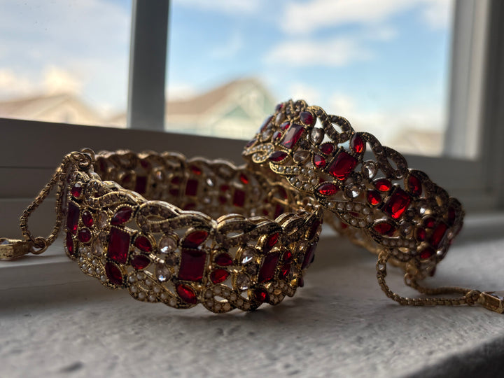 Navrattan Hoor Bangle - Hoor Jewels