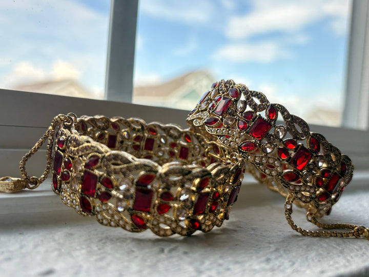 Navrattan Hoor Bangle - Hoor Jewels