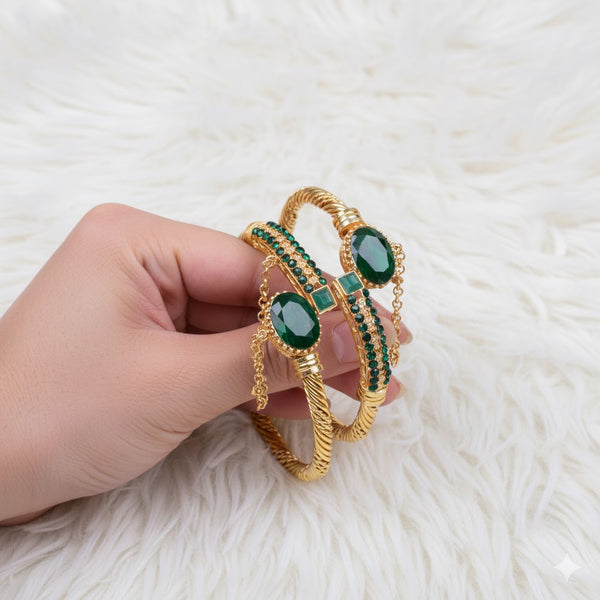 Kum Kum Bangles (Green)